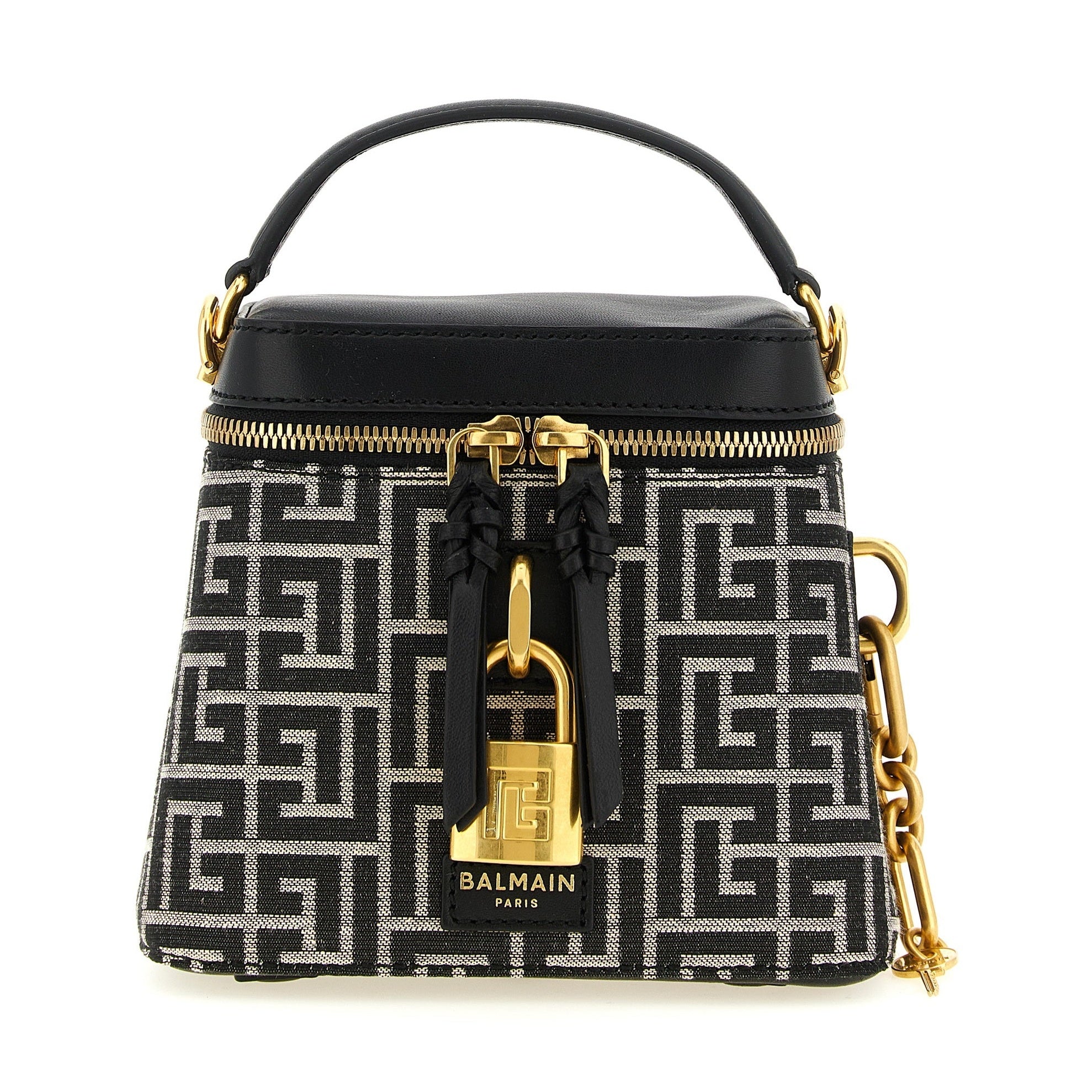 Bicolor Polyester Handbag