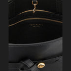 Black Cowhide Crossbody Bag