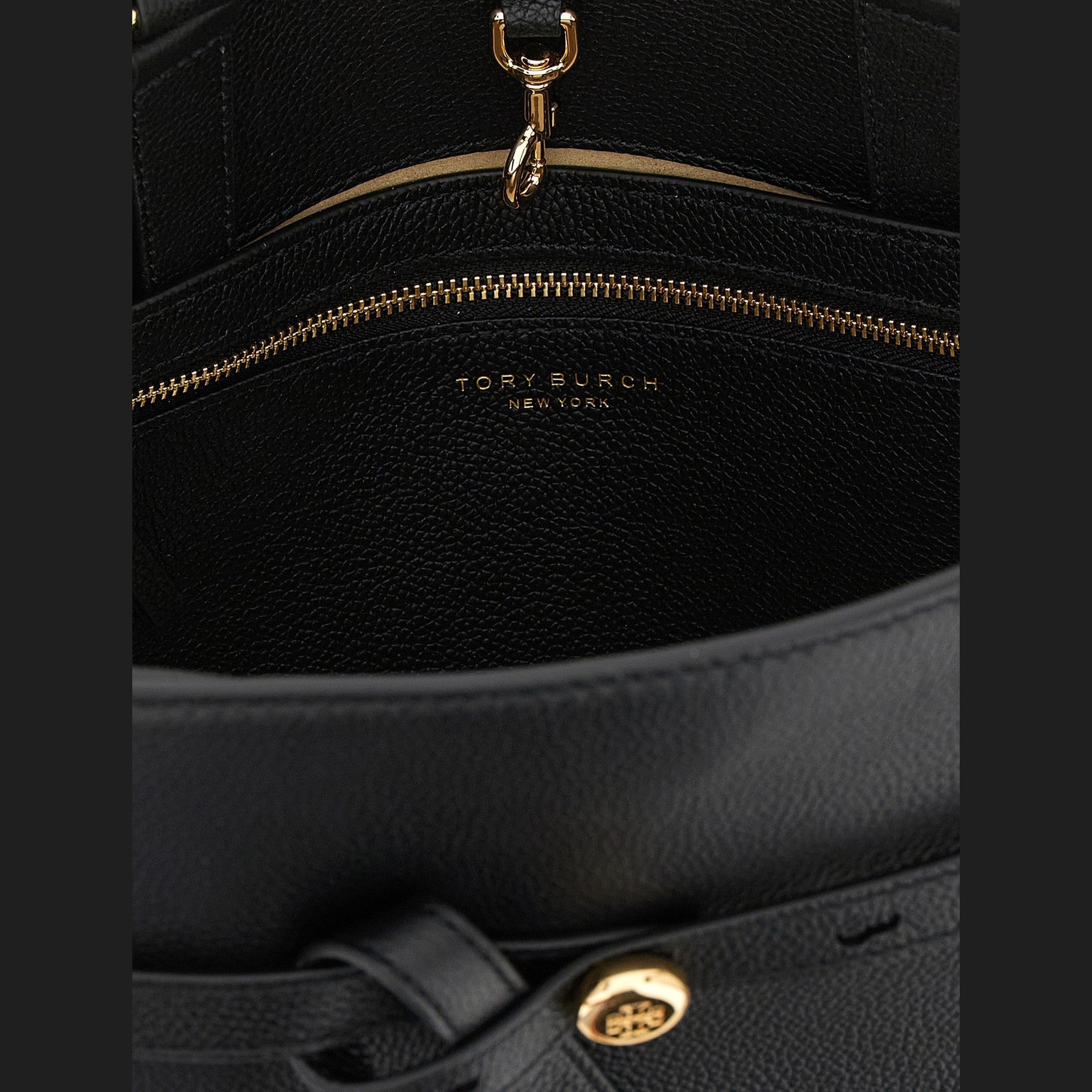 Black Cowhide Crossbody Bag