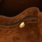 Brown Bovine Leather Crossbody Bag