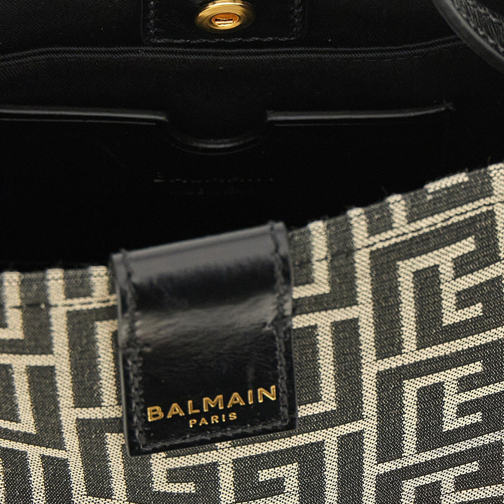 Bicolor Cotton Shoulder Bag