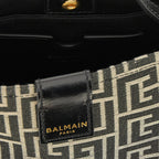Bicolor Cotton Shoulder Bag