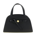 Black Cowhide Crossbody Bag