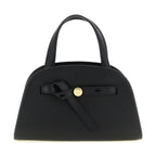 Black Cowhide Crossbody Bag