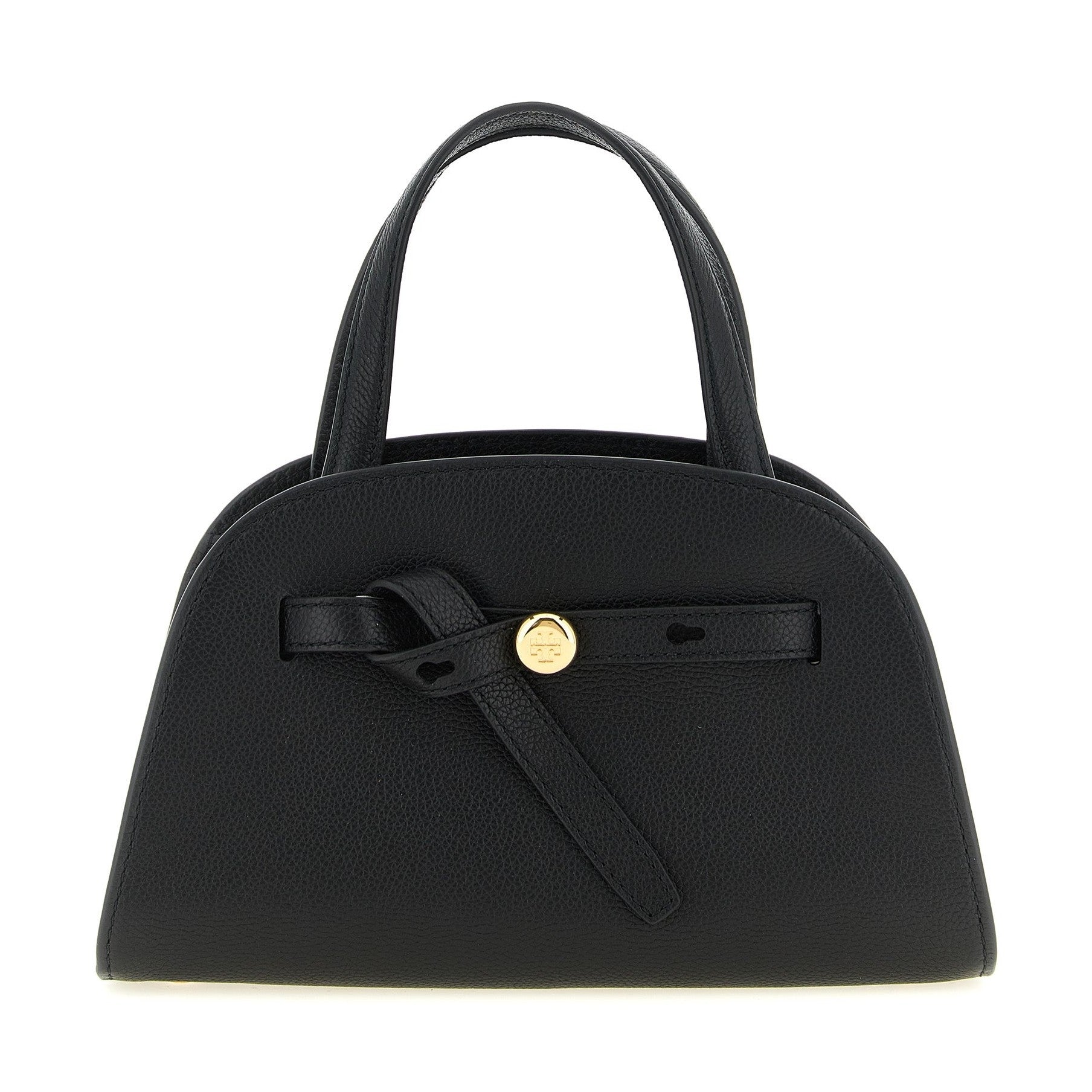 Black Cowhide Crossbody Bag