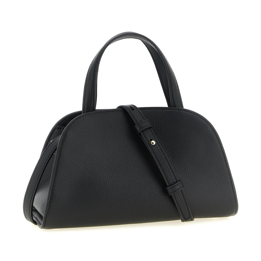 Black Cowhide Crossbody Bag
