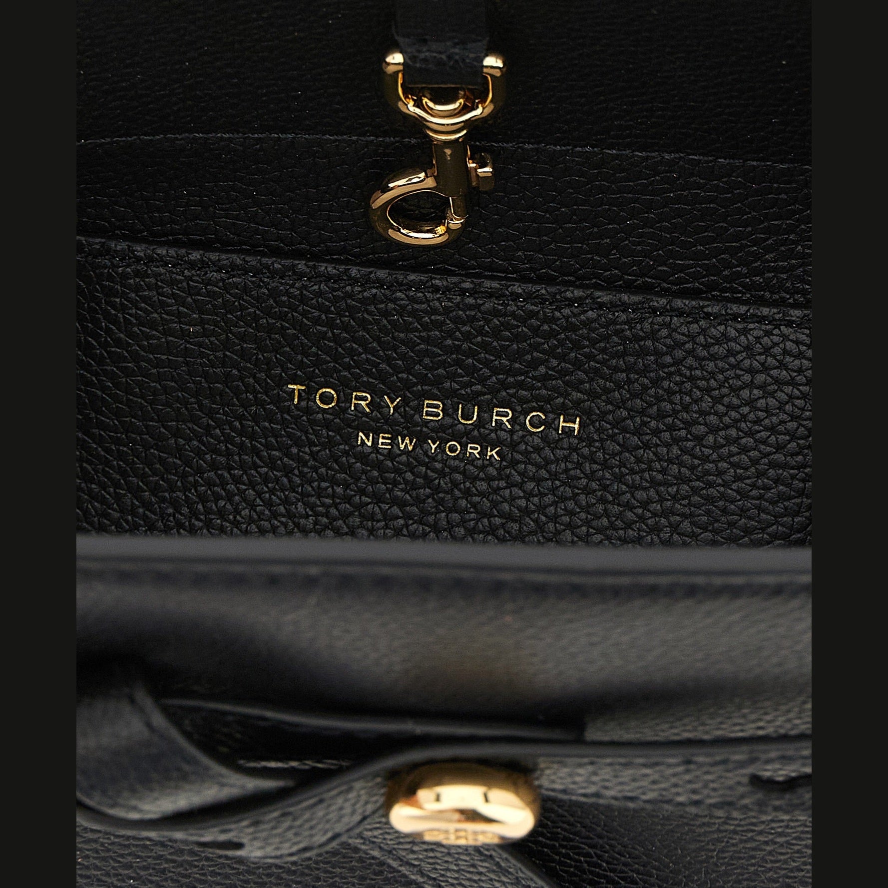 Black Cowhide Crossbody Bag