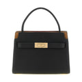 Black Lambskin Crossbody Bag