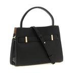 Black Lambskin Crossbody Bag