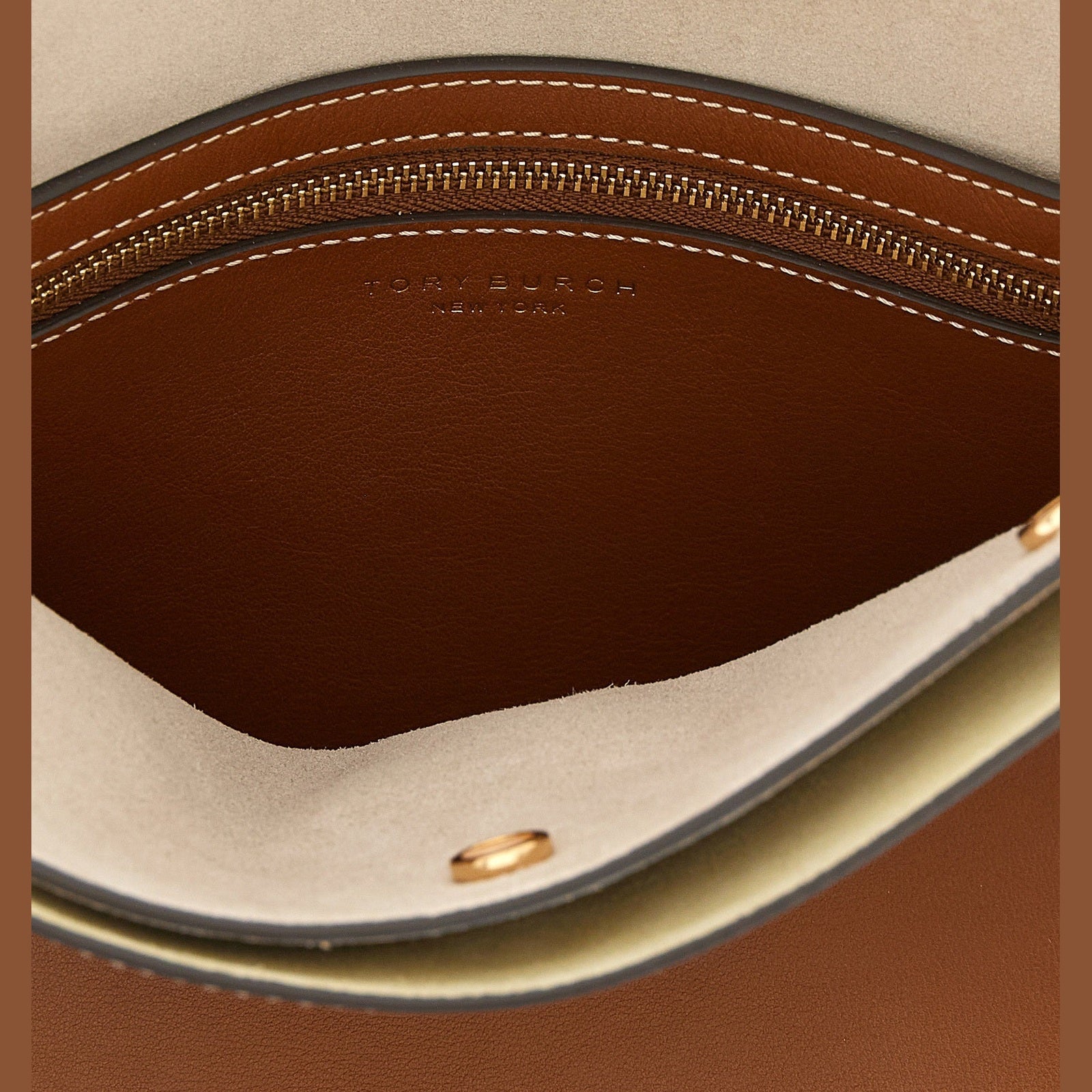 Brown Cowhide Crossbody Bag