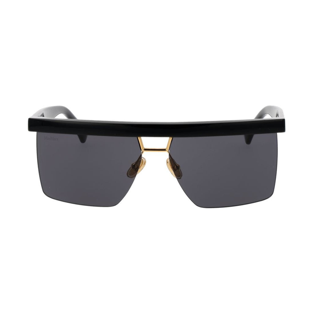 Black Stainless Steel Sunglasses