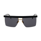 Black Stainless Steel Sunglasses