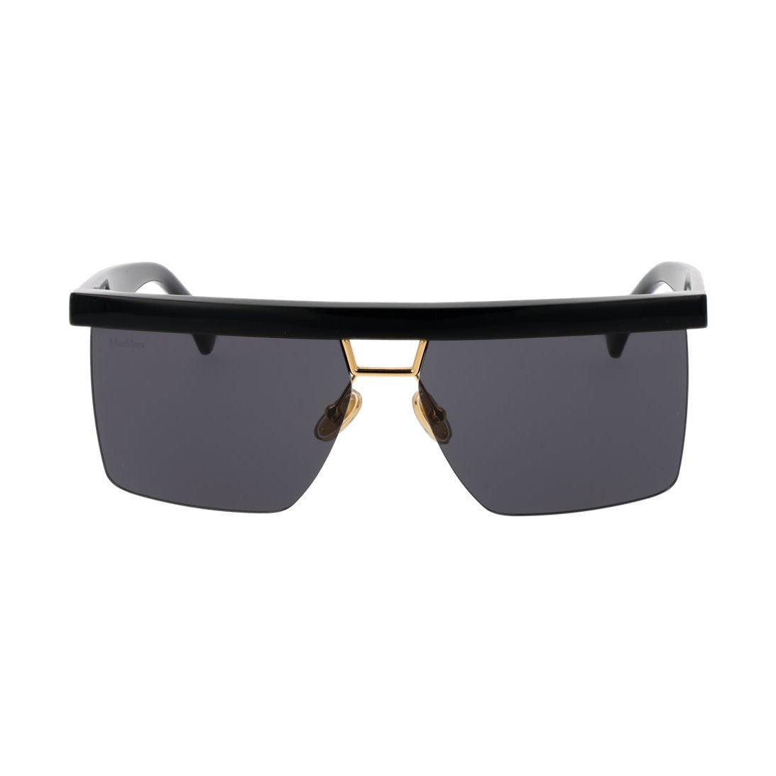 Black Stainless Steel Sunglasses