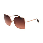 Rose Gold Metal Sunglasses