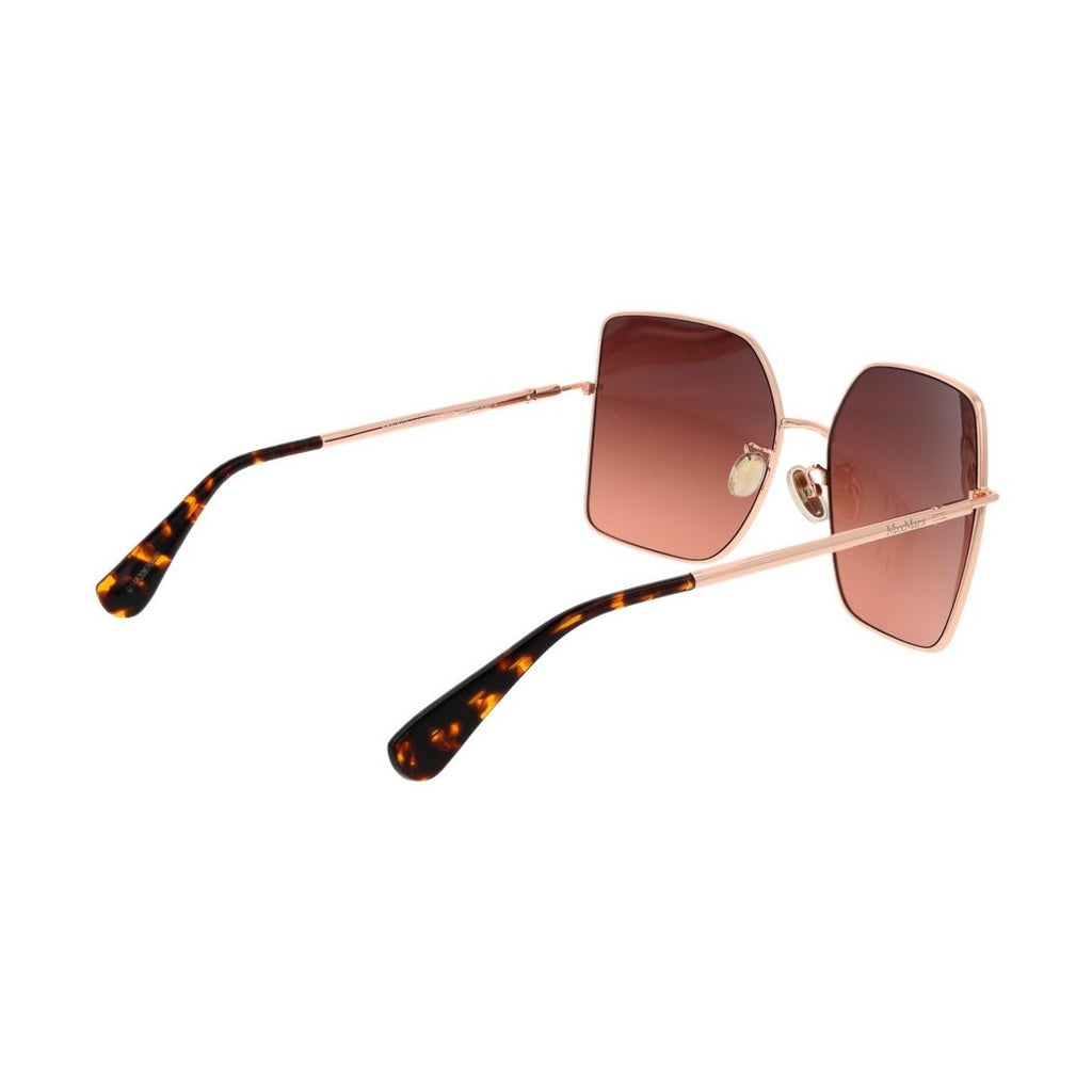 Rose Gold Metal Sunglasses