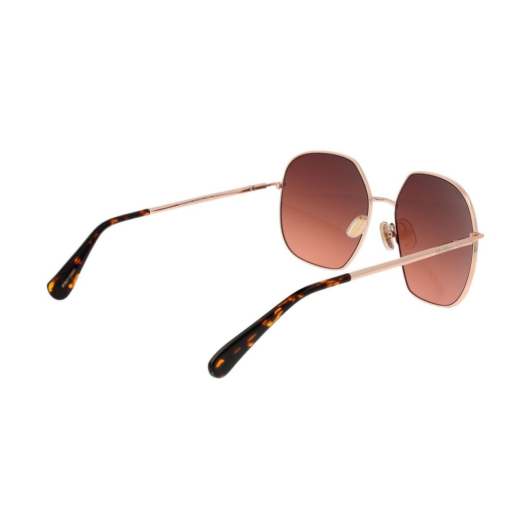Rose Gold Metal Sunglasses
