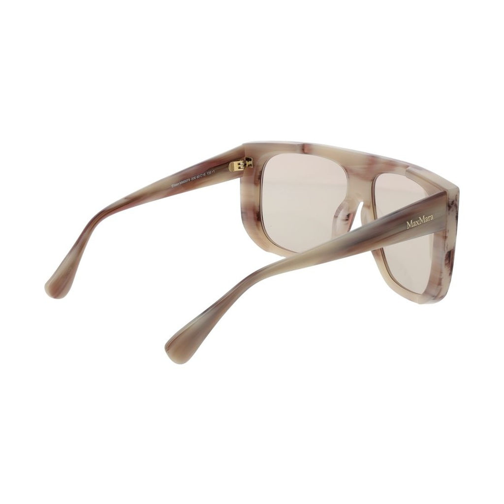 Beige Acetate Sunglasses