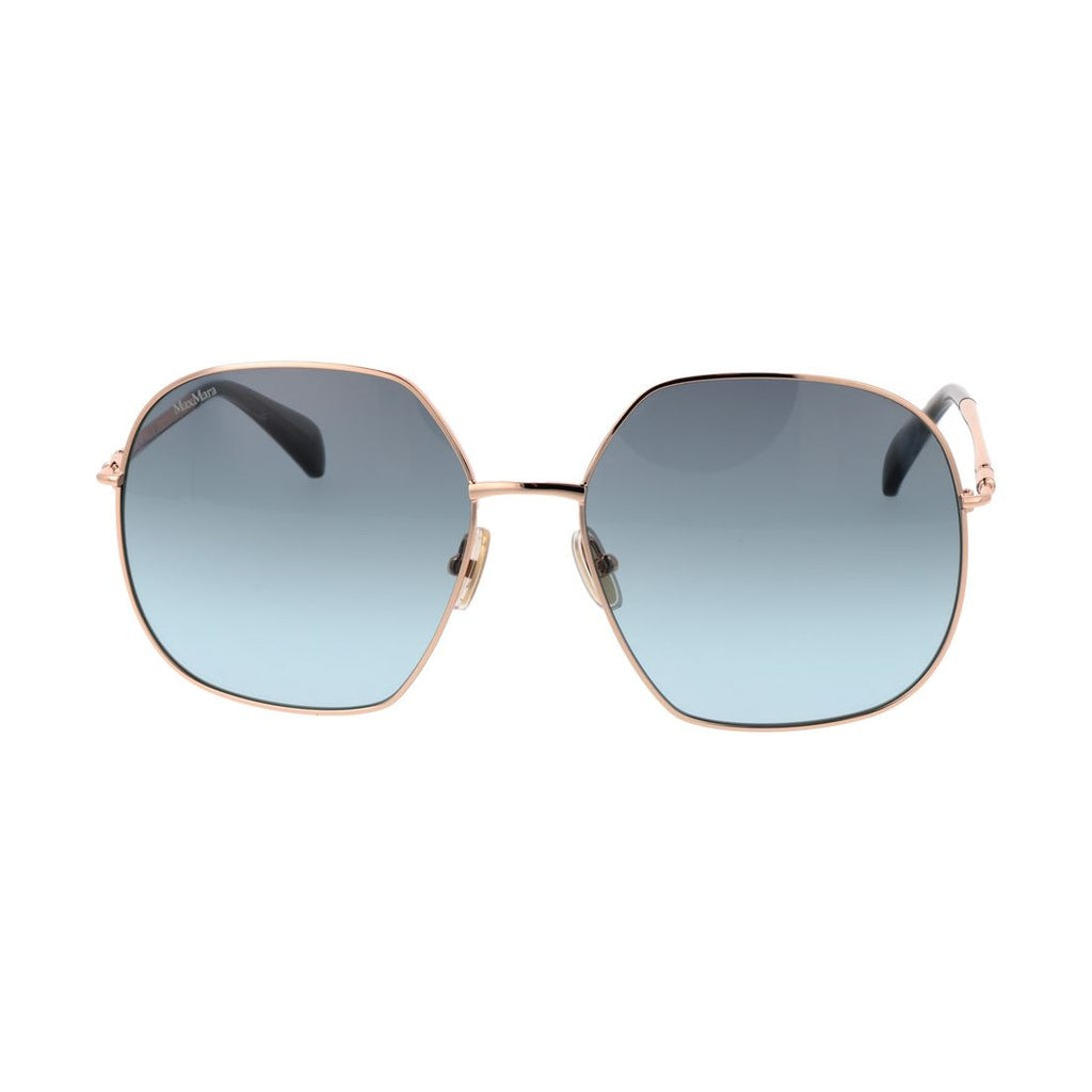 Rose Gold Metal Sunglasses