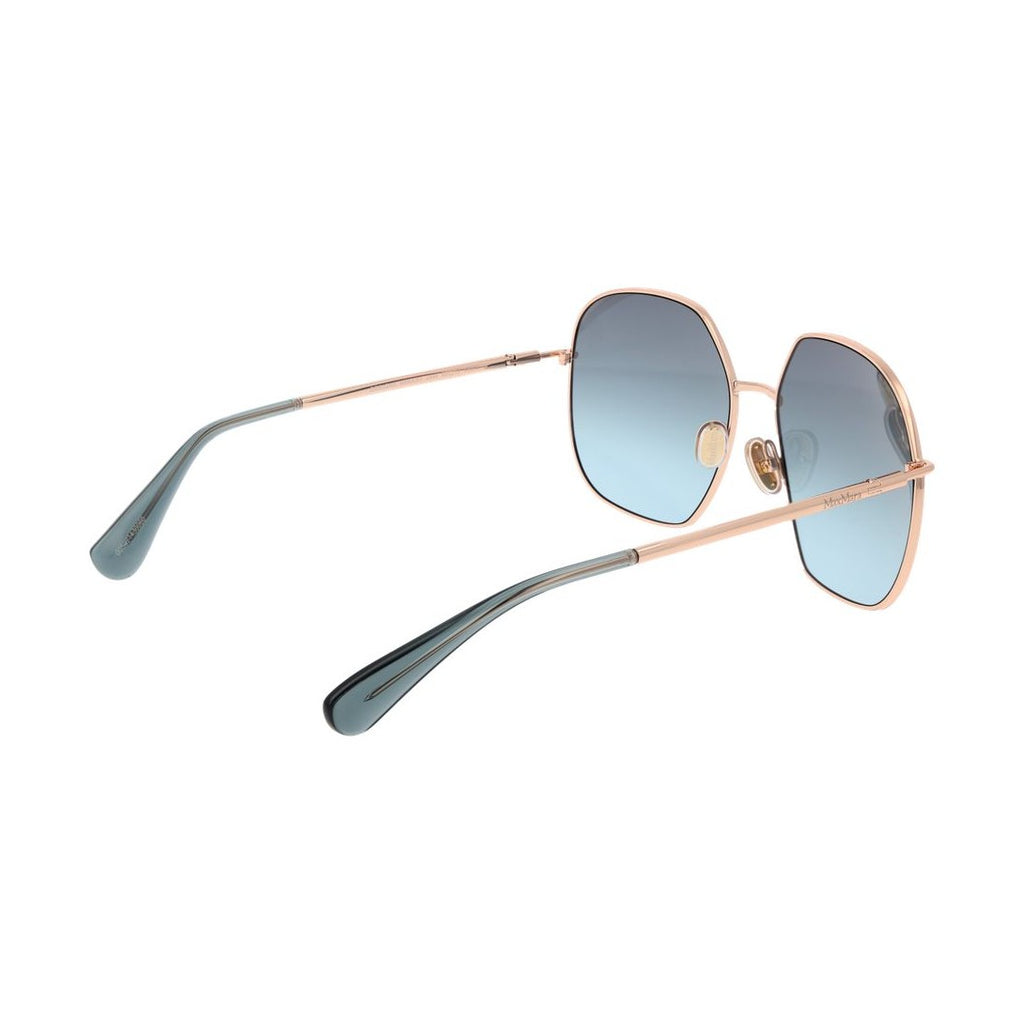 Rose Gold Metal Sunglasses
