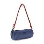 Blue Cotton Shoulder Bag