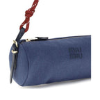 Blue Cotton Shoulder Bag