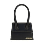 Black Calf Leather Bos Taurus Handbag