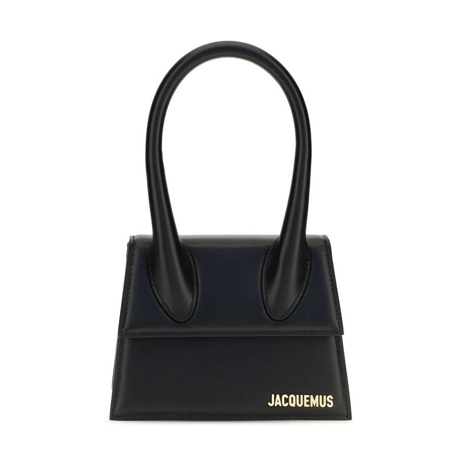Black Calf Leather Bos Taurus Handbag
