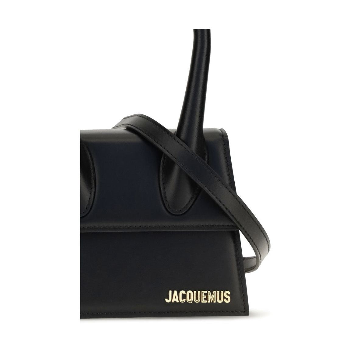 Black Calf Leather Bos Taurus Handbag