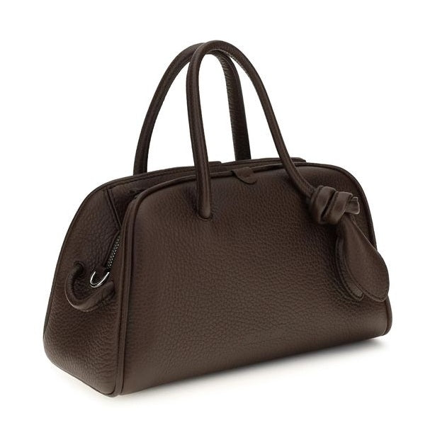 Brown Calf Leather Bos Taurus Handbag