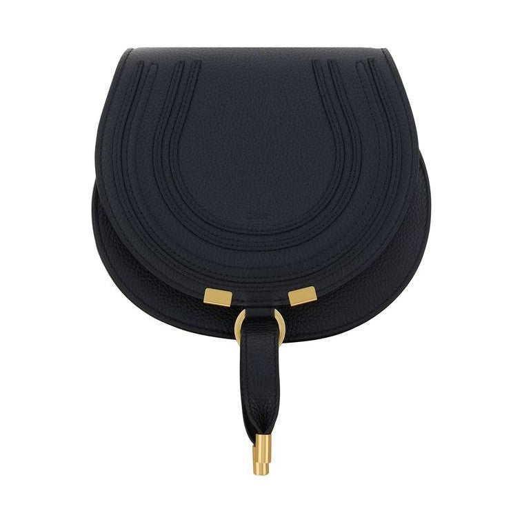 Black Calf Leather Bos Taurus Shoulder Bag