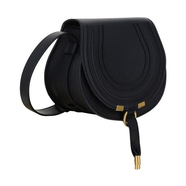 Black Calf Leather Bos Taurus Shoulder Bag