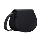 Black Calf Leather Bos Taurus Shoulder Bag