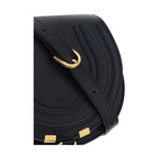 Black Calf Leather Bos Taurus Shoulder Bag