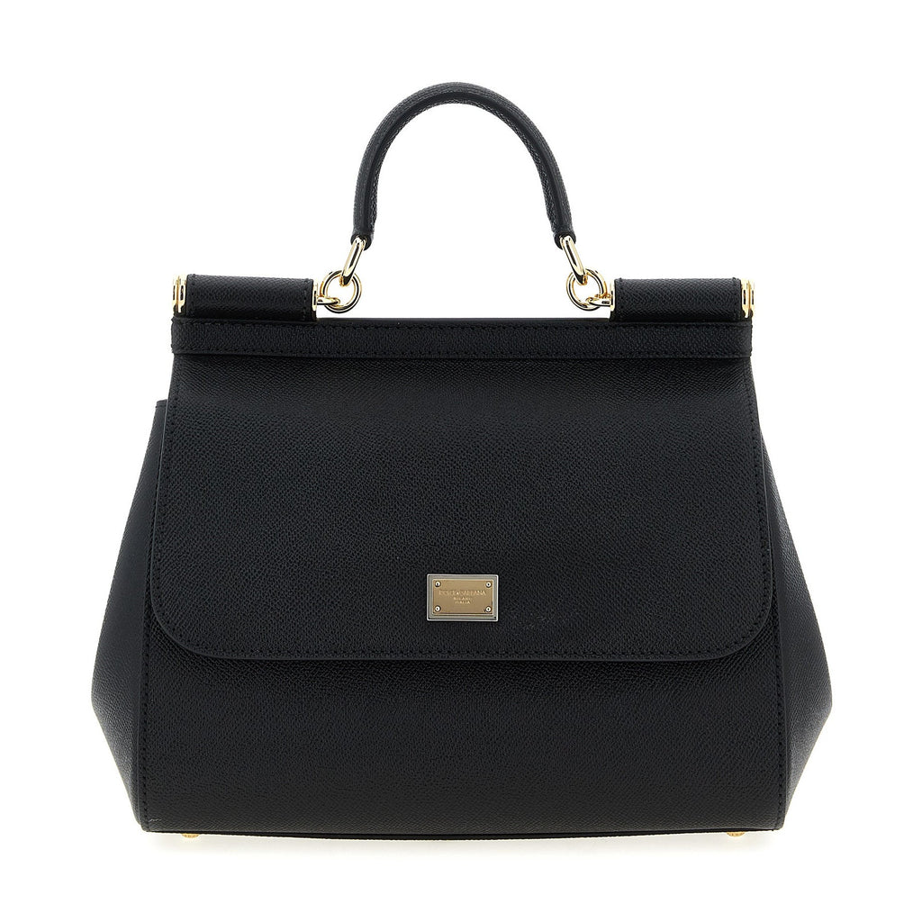 Black Calfskin Handbag