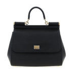 Black Calfskin Handbag
