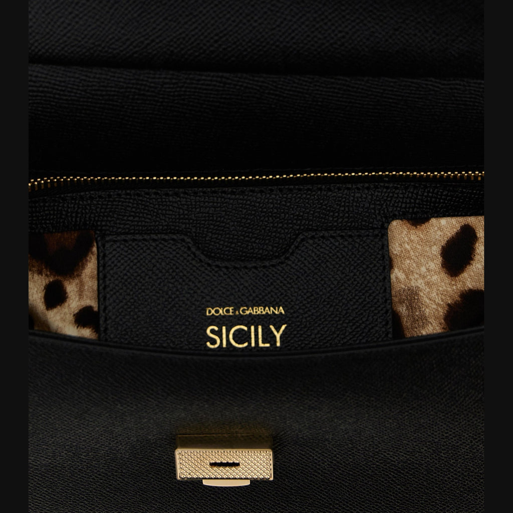 Black Calfskin Handbag