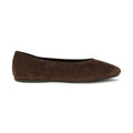 Brown Calf Leather Bos Taurus Ballet Flats
