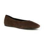 Brown Calf Leather Bos Taurus Ballet Flats
