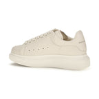 White Calf Leather Bos Taurus Chunky Sneakers