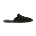 Black Calf Leather Bos Taurus Mules
