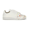 White Calf Leather Bos Taurus Low Top Sneakers