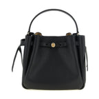 Black Cowhide Crossbody Bag
