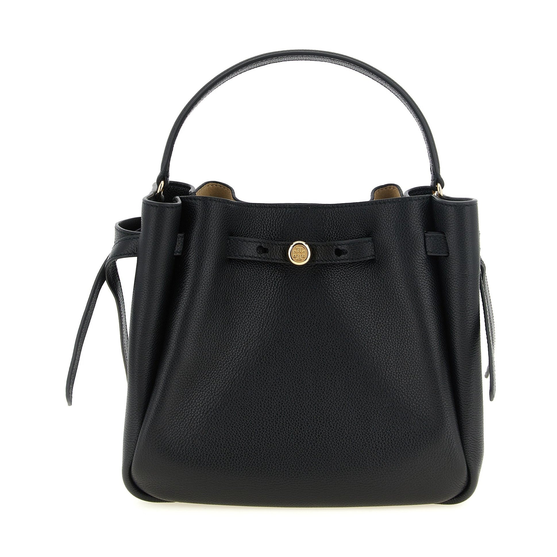Black Cowhide Crossbody Bag