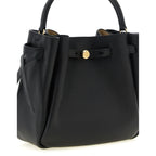 Black Cowhide Crossbody Bag