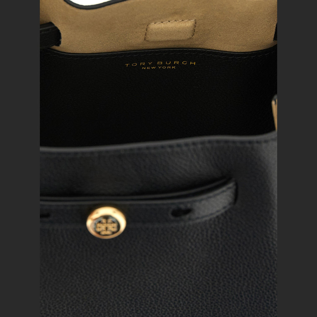 Black Cowhide Crossbody Bag