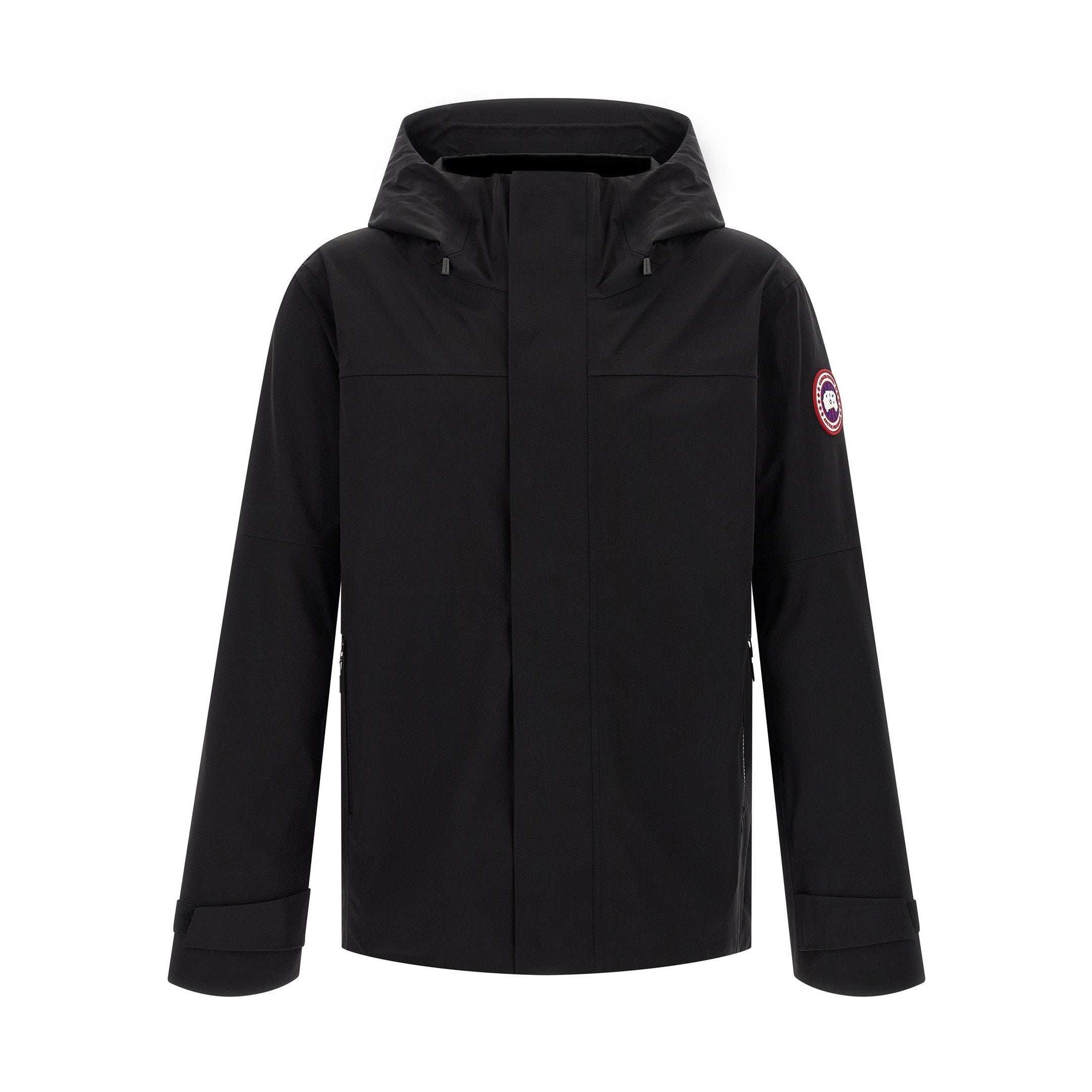 Black Polyamide Shell Jacket