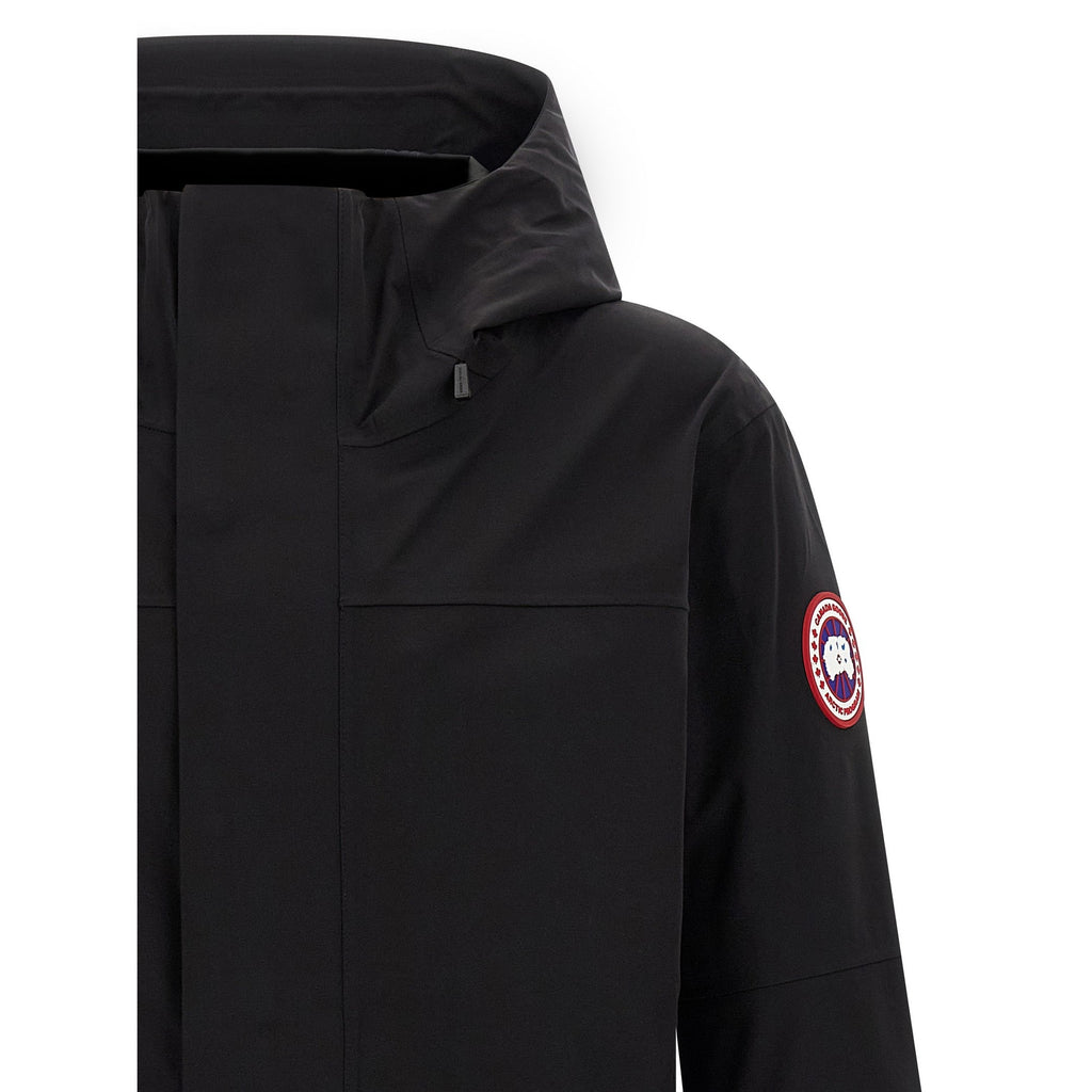 Black Polyamide Shell Jacket