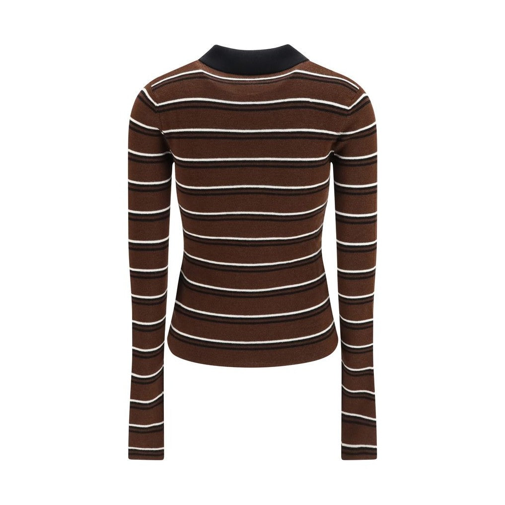 Brown Wool Oves Aries Dress Shirt