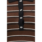 Brown Wool Oves Aries Casual Dress