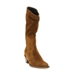 Brown Calfskin Chelsea Boots